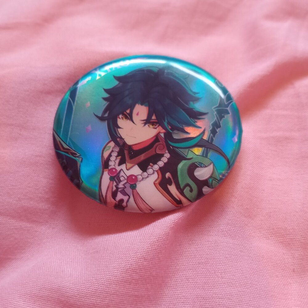 Genshin Impact Xiao Teal Pin